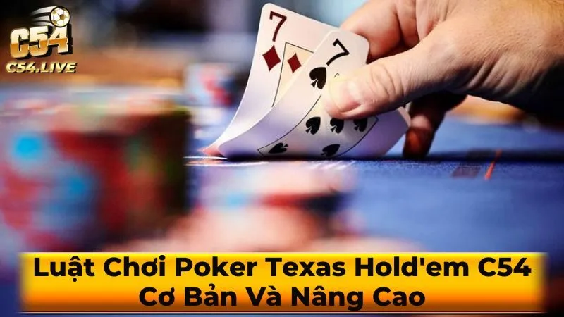 Mẹo chơi Poker Texas Hold'em cho người mới