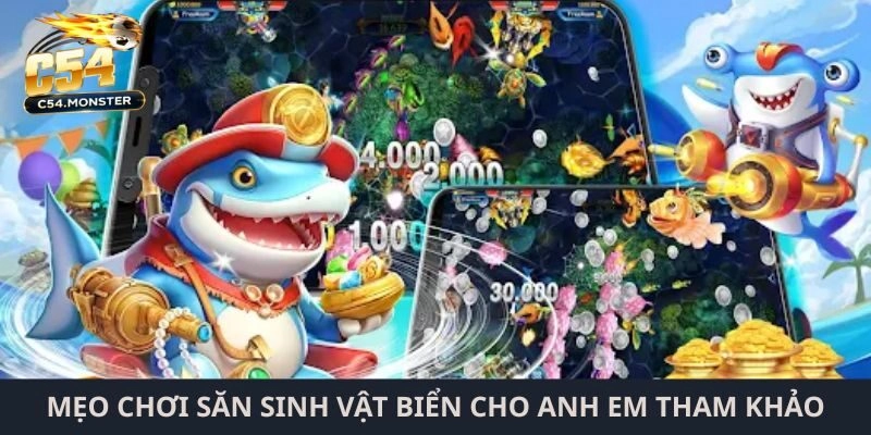 Mẹo chơi săn sinh vật biển cho anh em newbie tham khảo