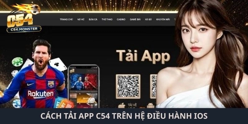 Cách tải app C54 ở hệ điều hành iOS